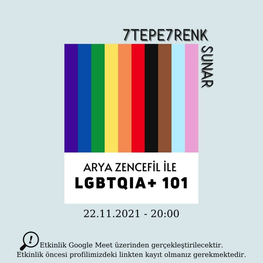 7TEPEꕔ7RENK: ARYA ZENCEFİL İLE LGBTQIA+ 101 - ÜniKuir
