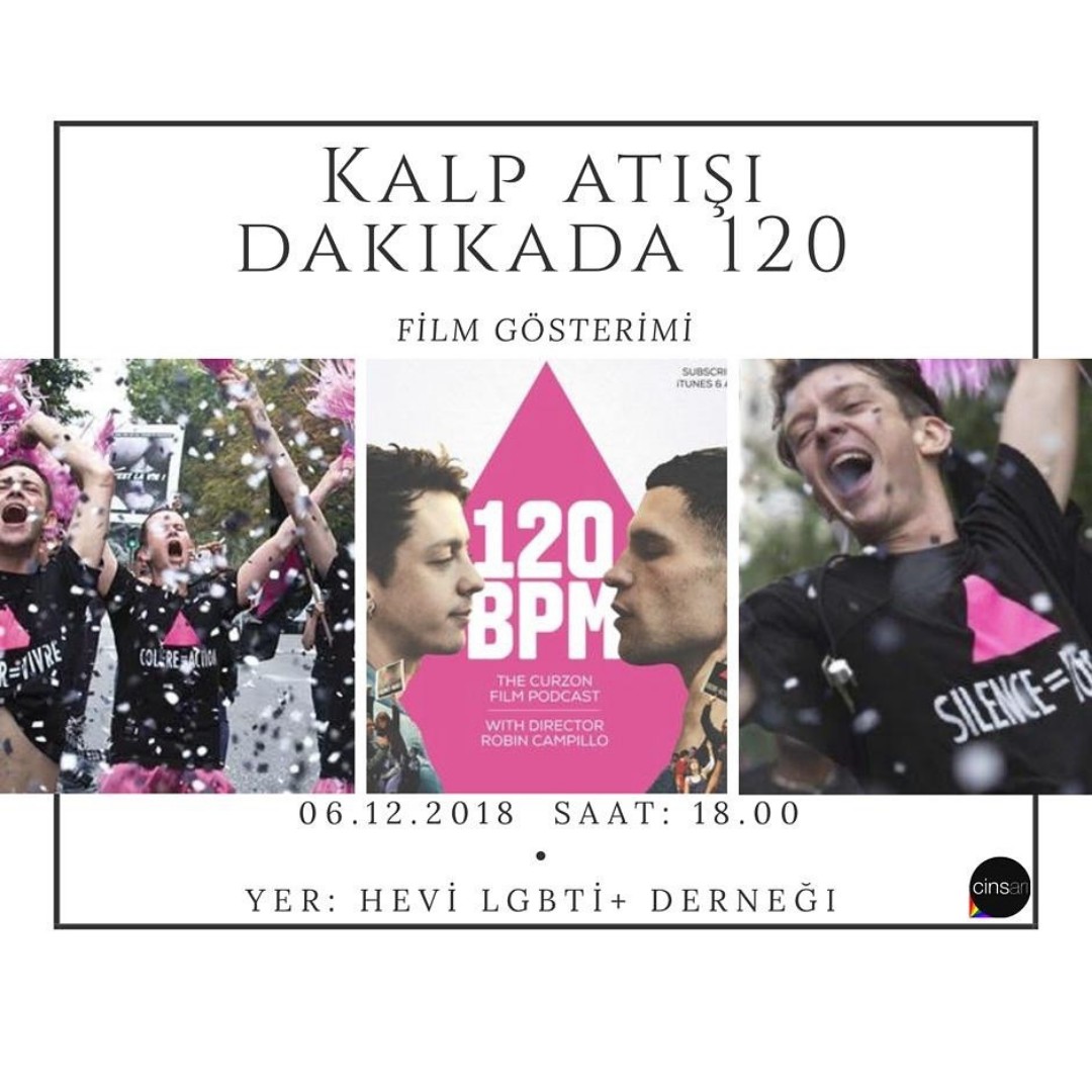 Film Gösterimi: Kalp Atışı Dakikada 120 - ÜniKuir