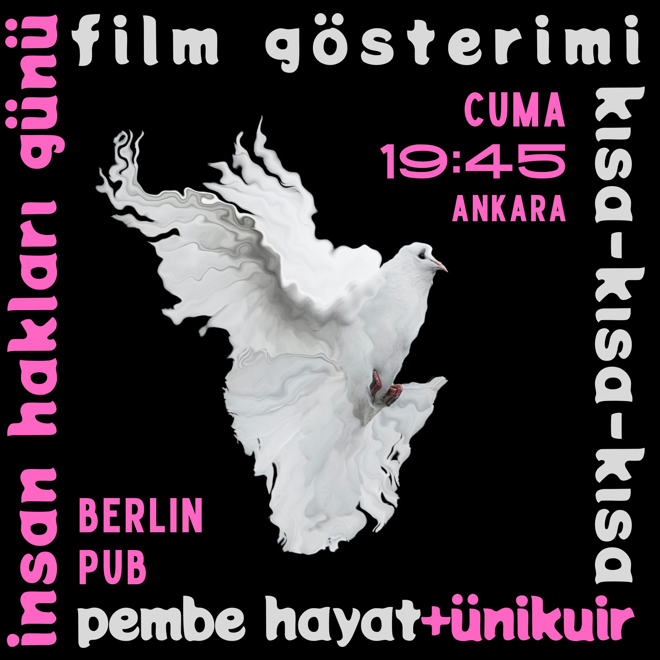 Film Gösterimi: Türkiye'den Kuir Kısalar - ÜniKuir