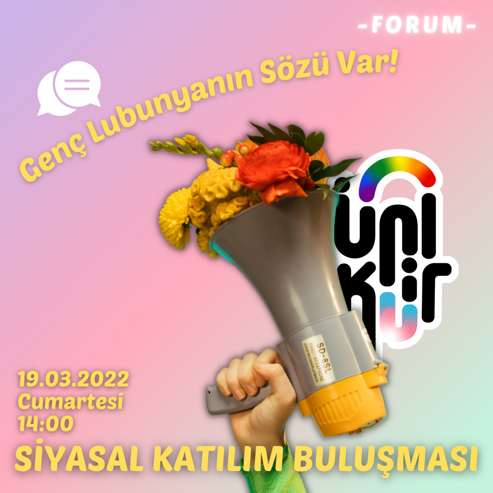 Forum: Genç Lubunyanın Sözü Var! Siyasal Katılım Buluşması - ÜniKuir