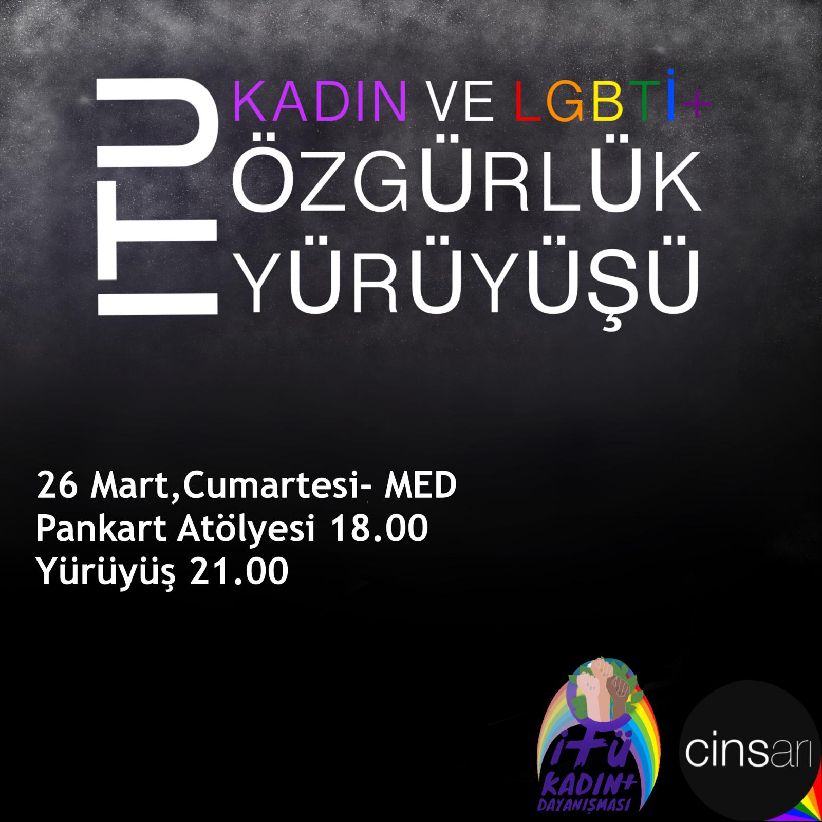 Kadın ve LGBTİ+ Özgürlük Yürüyüşü - ÜniKuir