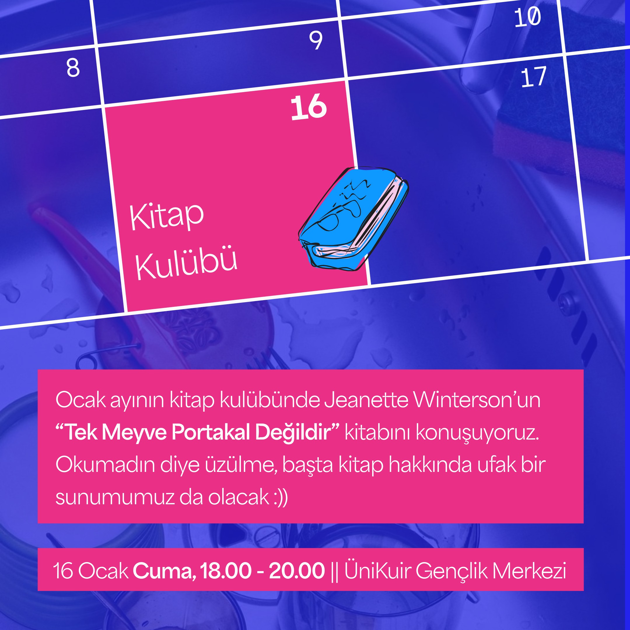 Kitap Kulübü || ÜniKuir Gençlik Merkezi || Ocak 2026 - ÜniKuir