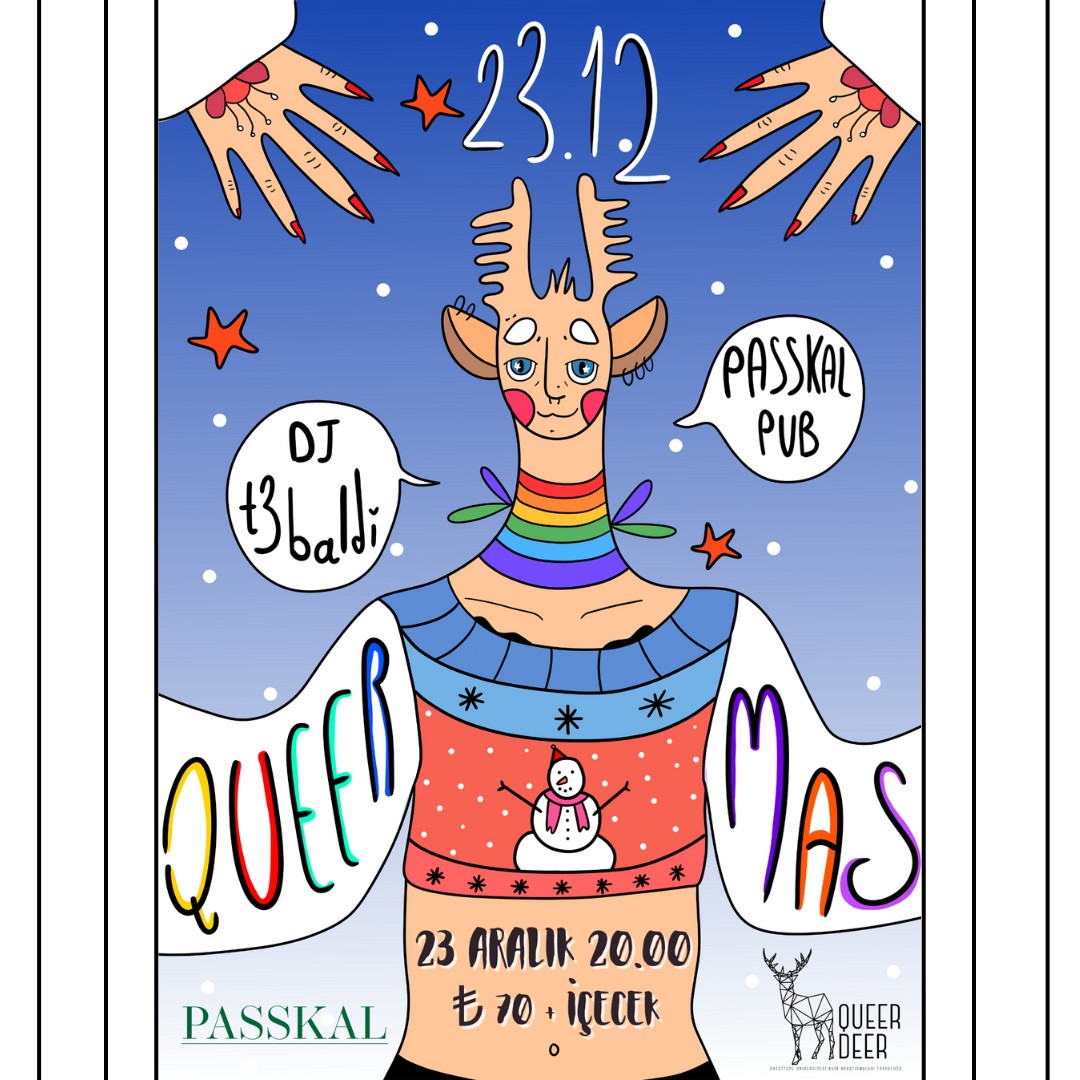 Queer Deer: Queermas'22 Partisi - ÜniKuir