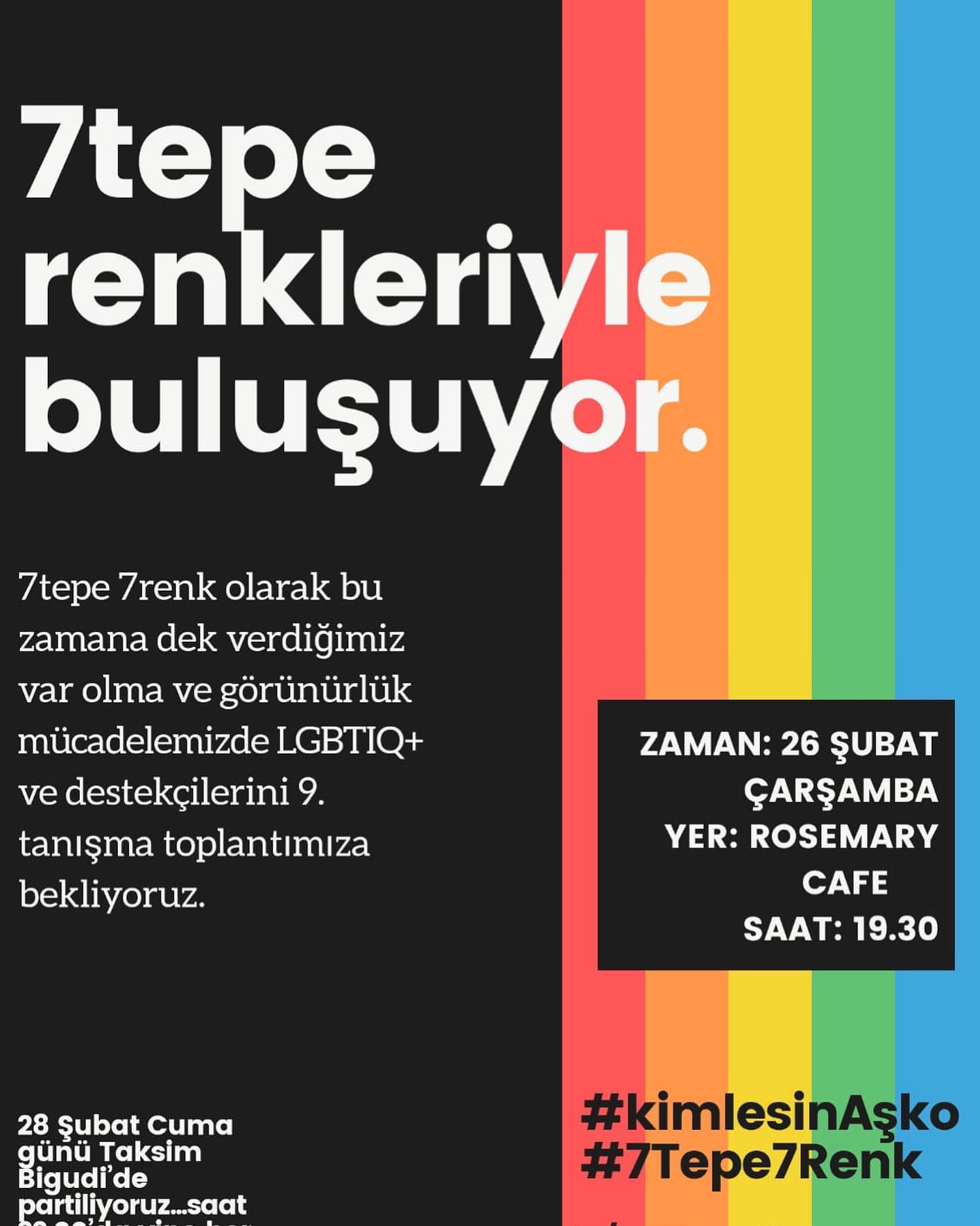 7TEPEꕔ7RENK: DÖNEM BAŞI TANIŞMASI - "RENKLERİMİZLE BULUŞUYORUZ" - ÜniKuir