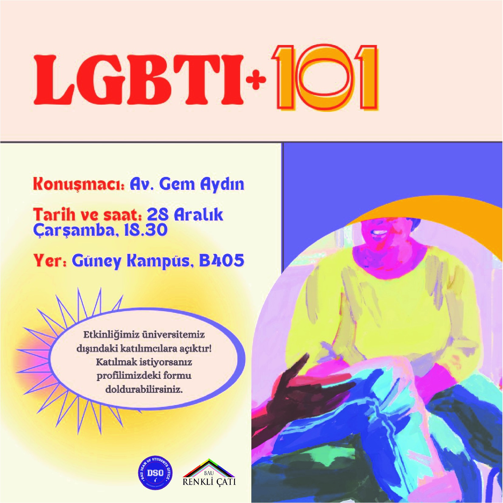 Renkli Çatı: LGBTI+ 101 - ÜniKuir