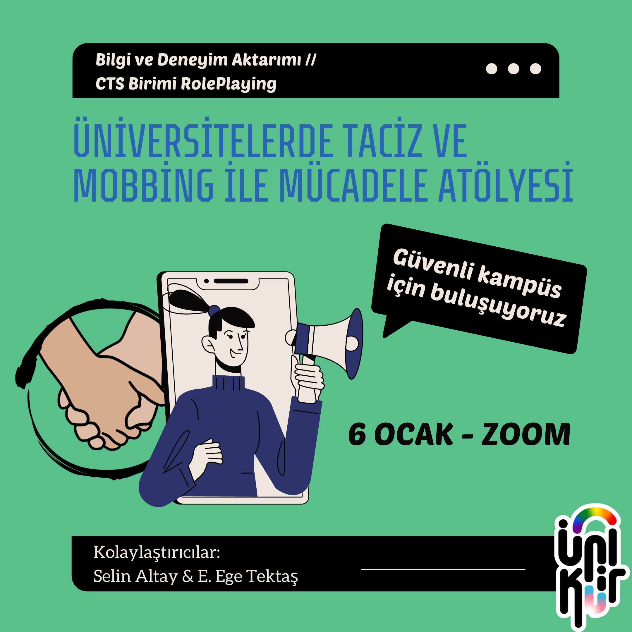Üniversitelerde Taciz ve Mobbing ile Mücadele Atölyesi #2 - ÜniKuir