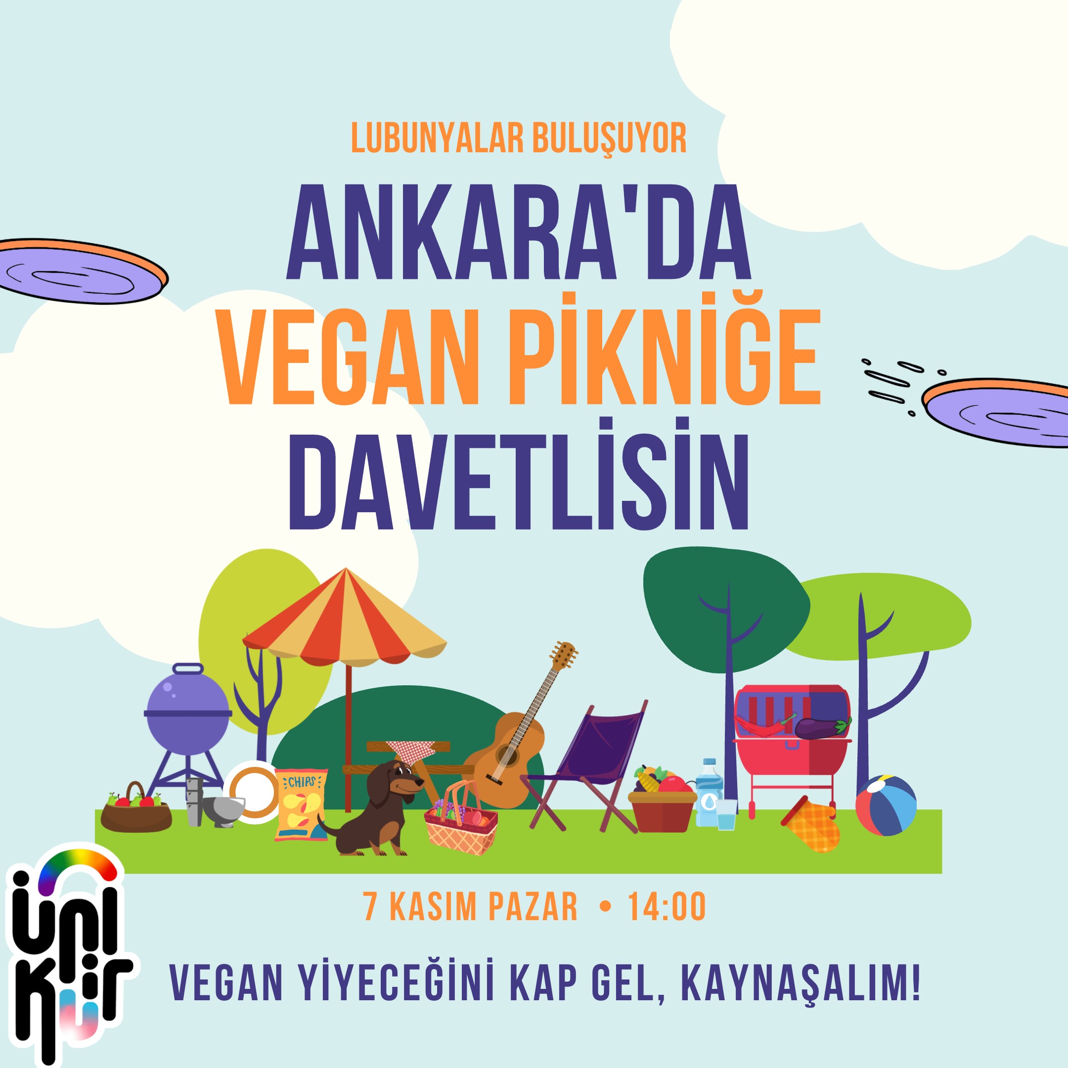 Vegan Pikniğe Davetlisin! - ÜniKuir