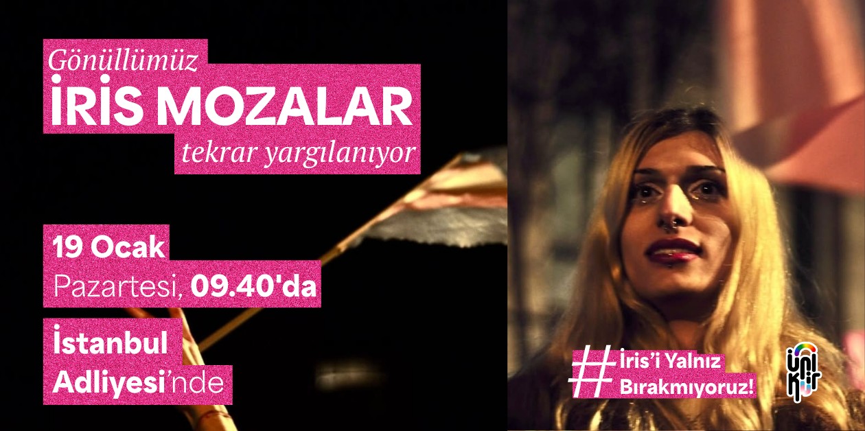 8 Mart’tan İris Mozalar’a İki Dava: “Cumhurbaşkanına Hakaret” Duruşması 19 Ocak’ta - ÜniKuir