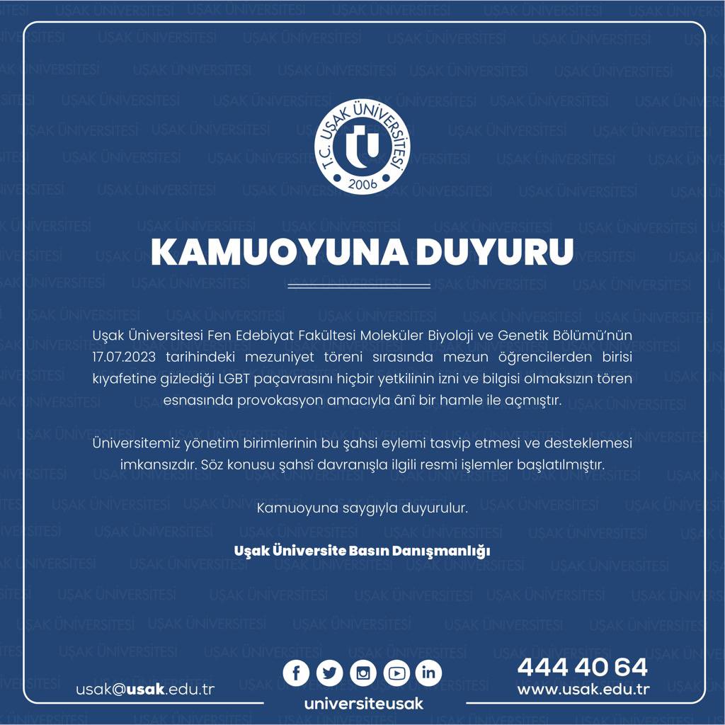 usak-universitesi-lgbt-pacavrasi-acan-ogrenci-hakkinda-islem-baslatildi