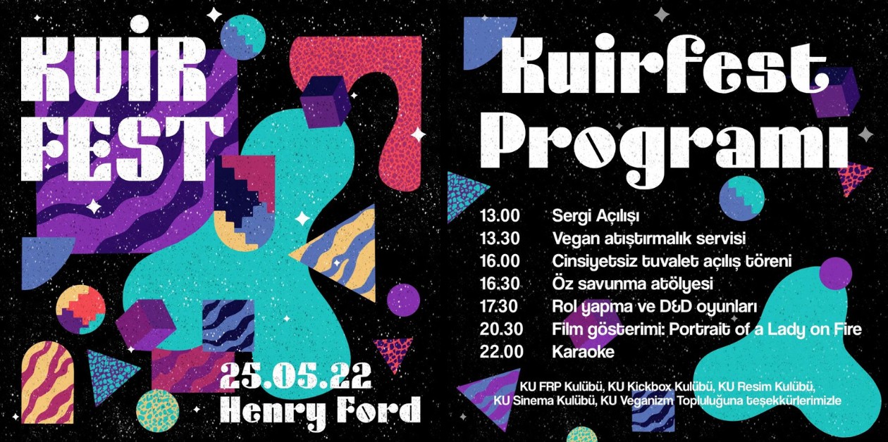 Koç Üniversitesi'ndeki kuir festivalde afiş engeli kalktı - ÜniKuir