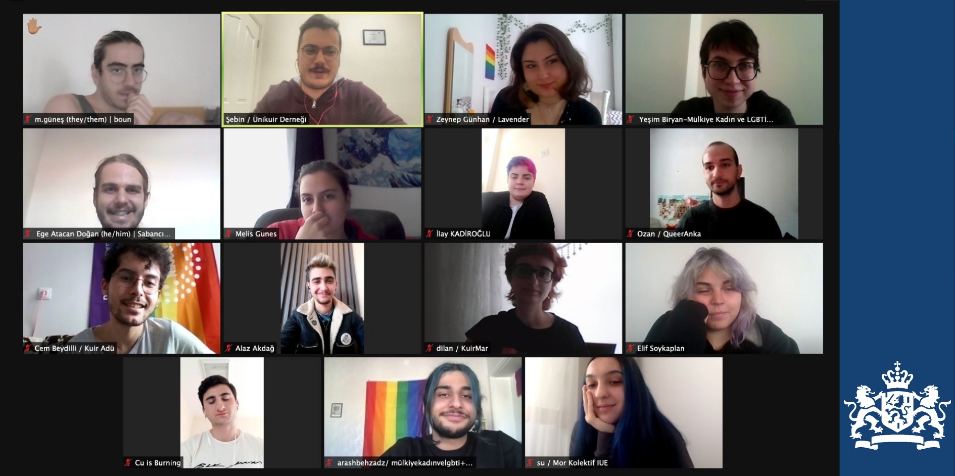 Üniversiteli LGBTİ+ topluluklarının çevrimiçi buluşması gerçekleşti  - ÜniKuir